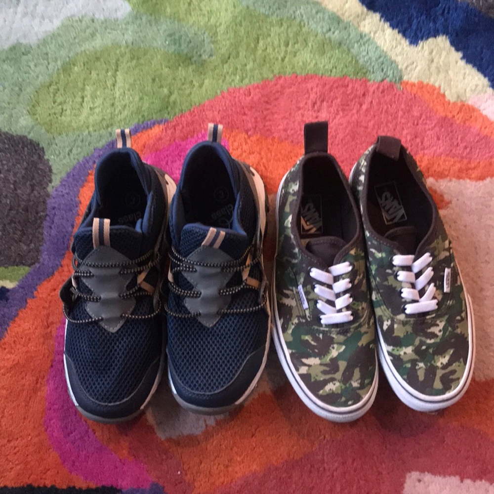 Bundle of Two Boys Sneakers